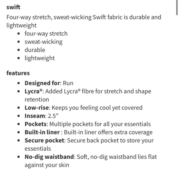 Lululemon Speed Up Short *2.5" Color Crush Multi - Picture 10 of 10